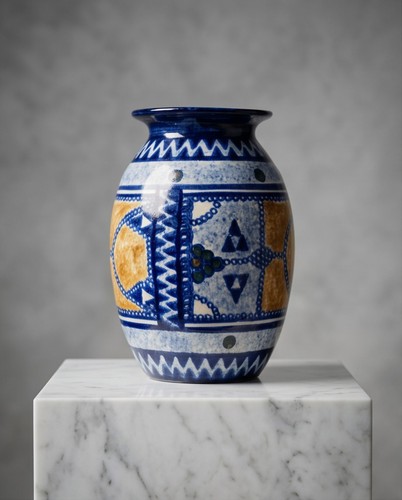 Antique spongeware pottery - antique,