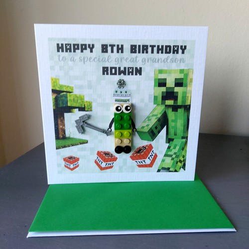 Minecraft made lego brick - made,
