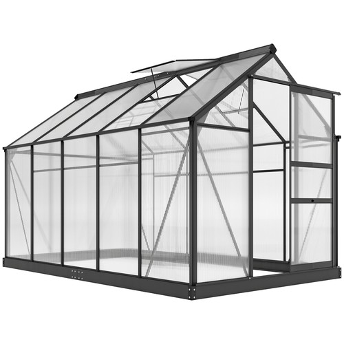 Outsunny 6x10ft walk - 6x10ft, walk-in