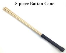 8x Cane Bondage Kit Flogger Spanking Whip Paddle Thrashing Whip BDSM 45cm