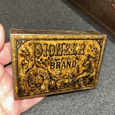 Tobacco tin Pioneer brand