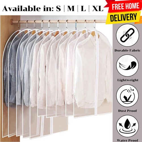 10x clear polythene - 10x, garment