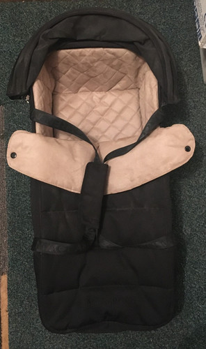 Maclaren carrycot black tan - carrycot,