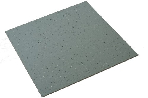 Green rubber floor tiles - floor,