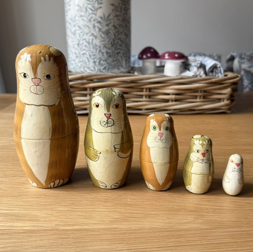 Set nesting russian dolls - russian,