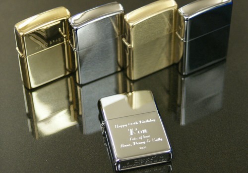 Personalised genuine zippo - personalised,