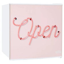 Kuhla Mini Bar Fridge 45 Litre Pink Open Design Table Top Cooler KTTF0E6W-1025