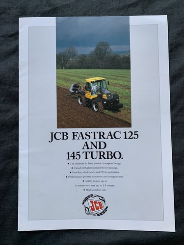 Jcb fastrac 125 and 145 - jcb,