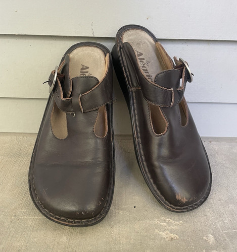 Alegria womens mary jane - alegria, brown