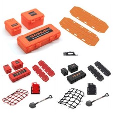 1/10 Plastic Simulated Luggage Shovel Oil Drum for TRX4 SCX10 90046 Replacement