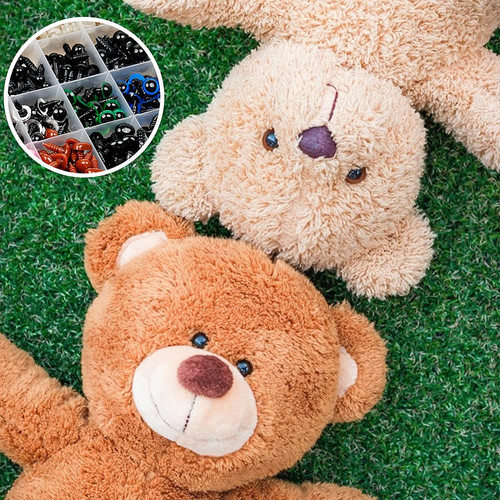 600pcs plastic safety eyes - 600pcs,