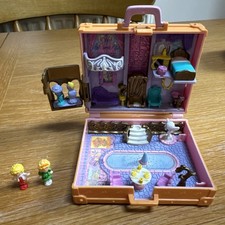 Vintage Polly Pocket Compact, With 2 Dolls