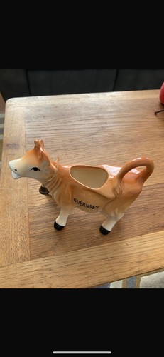 Vintage gurnsey cow - vintage,