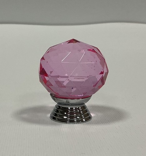 Pink crystal glass - pink,