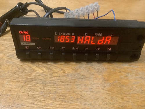 Halda m12 taxi meter - halda,