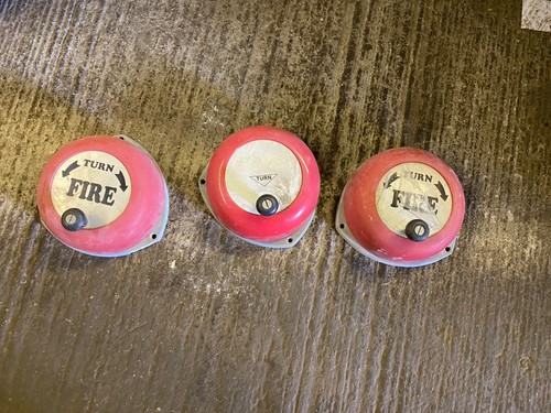 Old style fire bell - bell, x