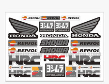 HRC Tank Helmet Racing Decal