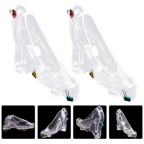 2pcs reusable clear plastic - 2pcs,