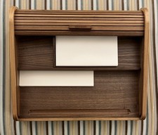 David Linley Tambour Desk Organiser - In Excellent Condition, And Comes With Box