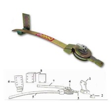 Bulldog 200Q Single Anti Snake Stabiliser for Caravans and Trailers -Std Towbars