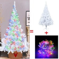 White Christmas Tree with