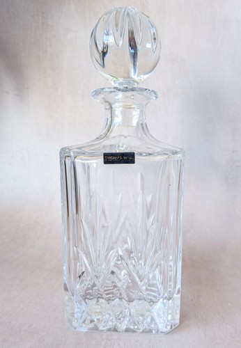 Thomas webb crystal decanter - crystal,