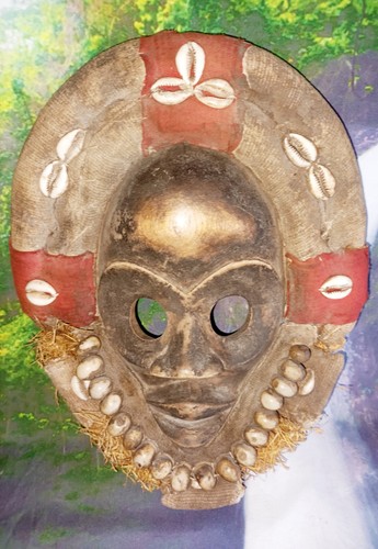 Vintage dan zakpei fire mask - vintage,