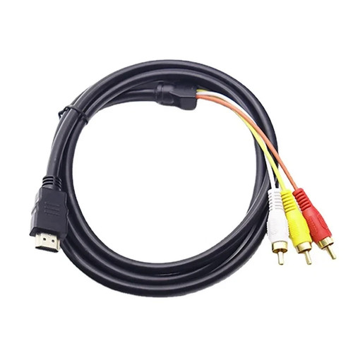 Hdmi male 3 rca - hdmi,