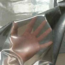 Natural Latex Rubber Fabric DIY High Elastic Smooth Waterproof 100cm Wide