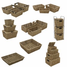 JVL Handwoven Seagrass Storage