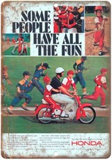 Honda Moped Vintage Ad
