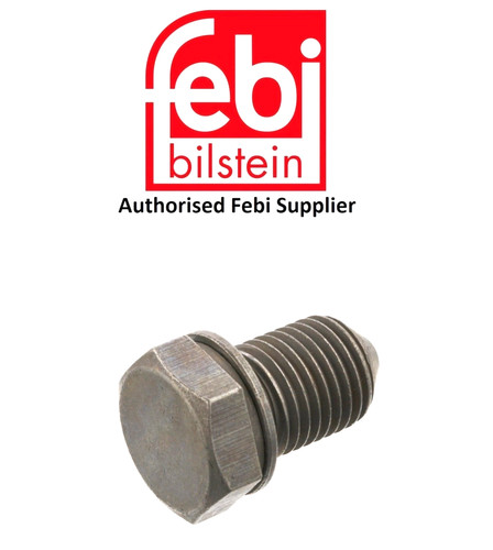 Febi oil drain sump plug - febi,