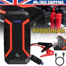 99800mAh Car Jump Starter Emergency Power Bank Pack Booster Battery Charger 12V