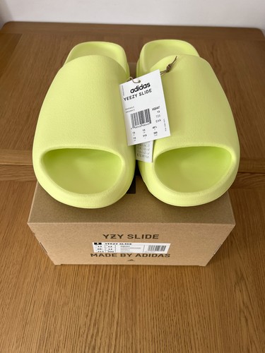 Adidas yeezy slide green glow - adidas,