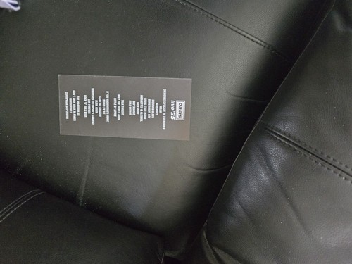 Genuine oasis souvenir ticket - genuine,