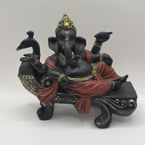 Ganesh peacock bench - ganesh, hindu
