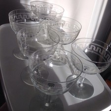 6 Edwardian Fine Champagne