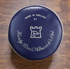 vtg HARDY Bros BLUE/CREME