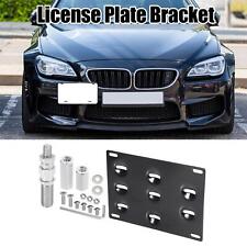 Front Bumper Tow Hook License Plate Mount Bracket Set for Mazda MX-5 Miata