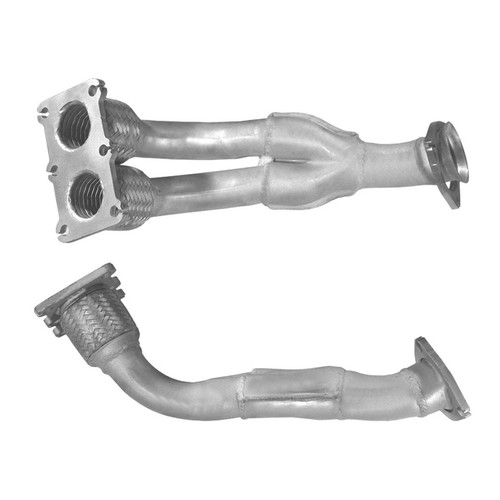 Exhaust pipe front fitting - +,