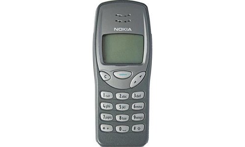 Grey nokia 3210 mobile phone - 3210,