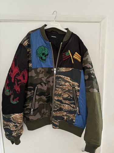 Diesel suka jacket camouflage - diesel,