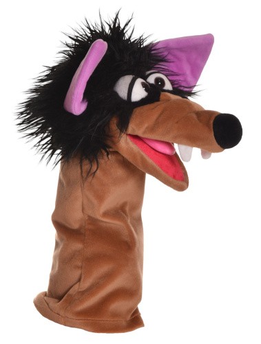 Living puppets dieter - puppets, (wolf)
