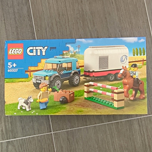 Lego city horse transporter - city,