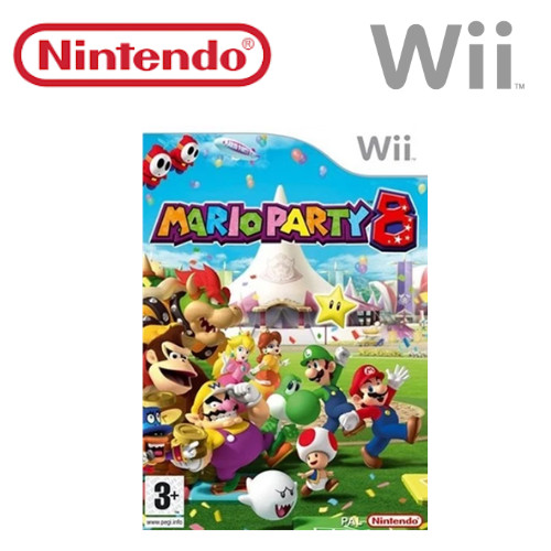 Mario party wii disc - mario,