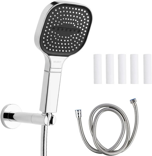 Square high pressure shower - square,
