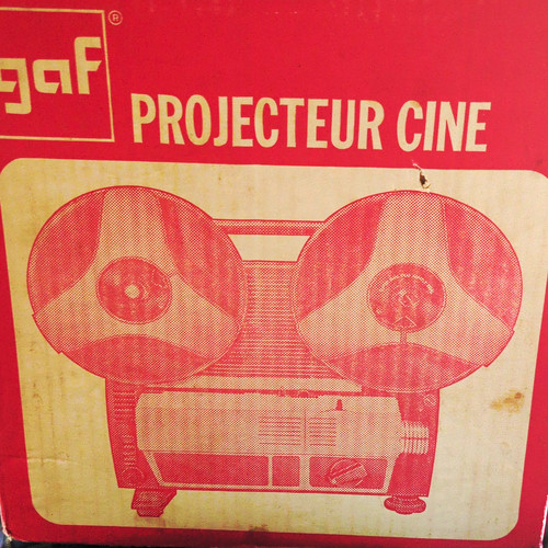 Gaf film cine projector - gaf,