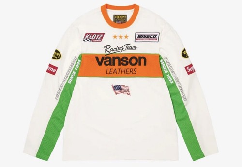 Supreme vanson leather s - x,