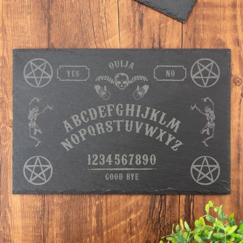 Ouija board slate placemat - slate, &