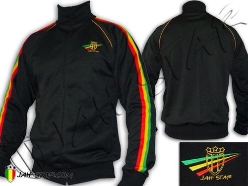 Reggae jacket jah star rasta - star,
